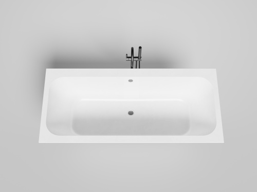 Ванна из искусственного камня Salini ORLANDA 103222MF 180х80 встраиваемая прямоугольная - фото 3